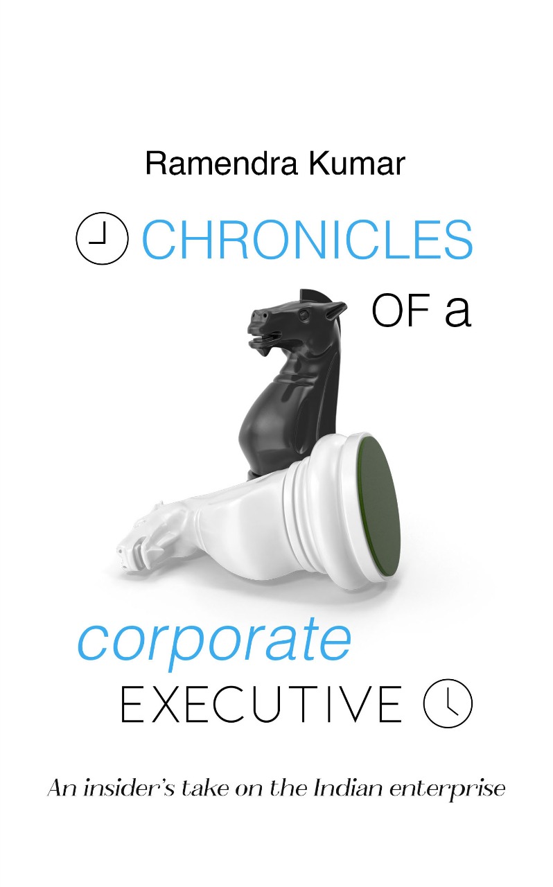 CHRONICLES-OF-A-CORPORATE EXECUTIVE Front cover