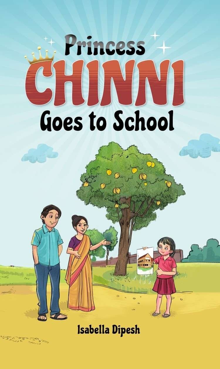 Princess Chinni Goes to School Front Cover