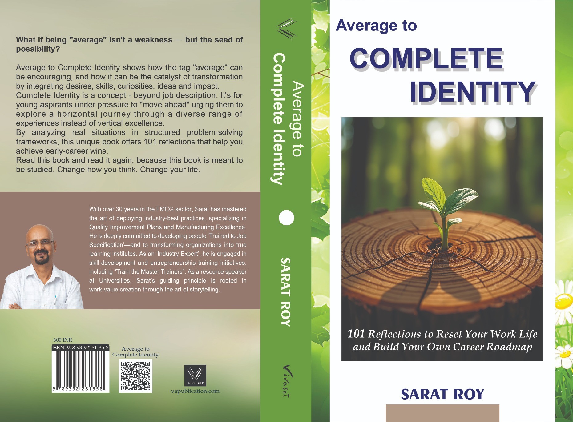 Average to Complete Identity back cover