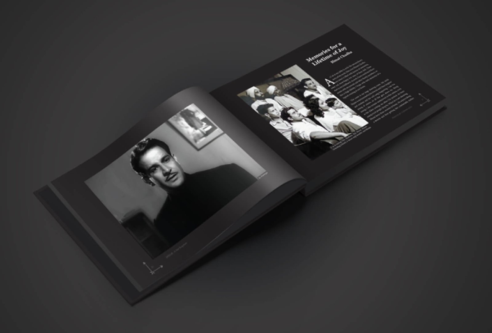 Interior book layout design services