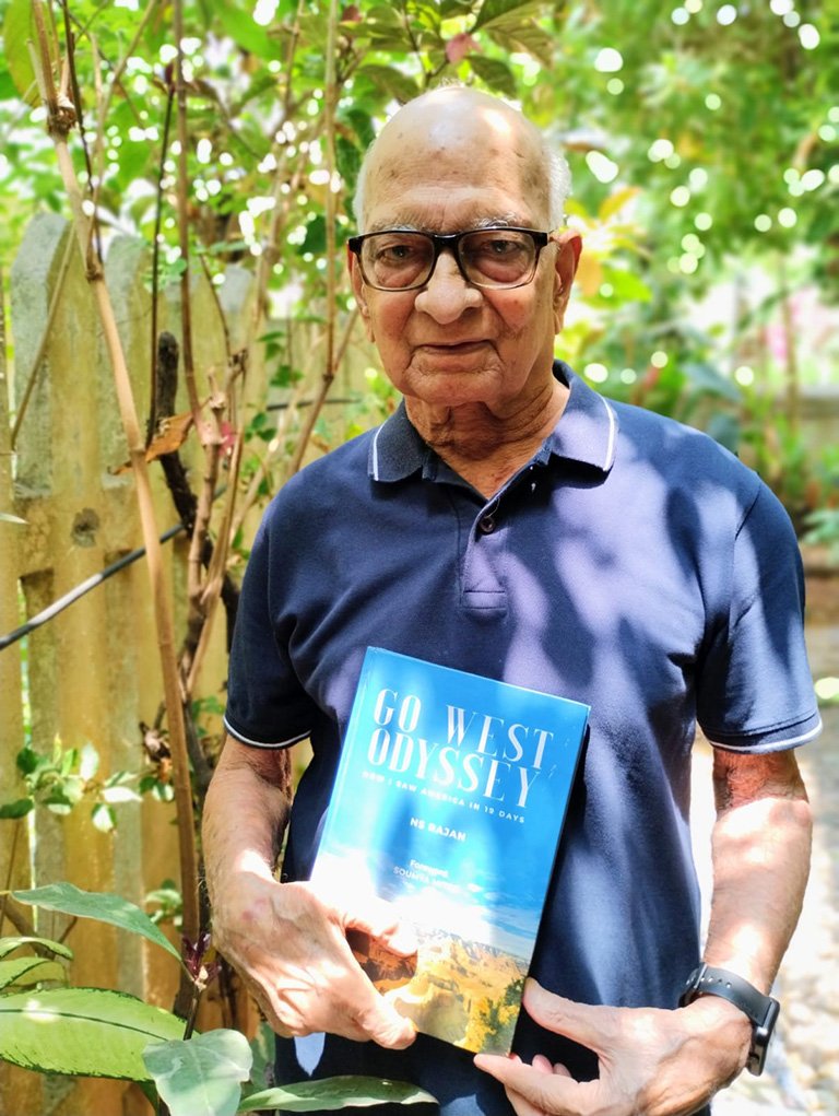 NS Rajan with Go West Odyssey - How I Saw America in 19 Days