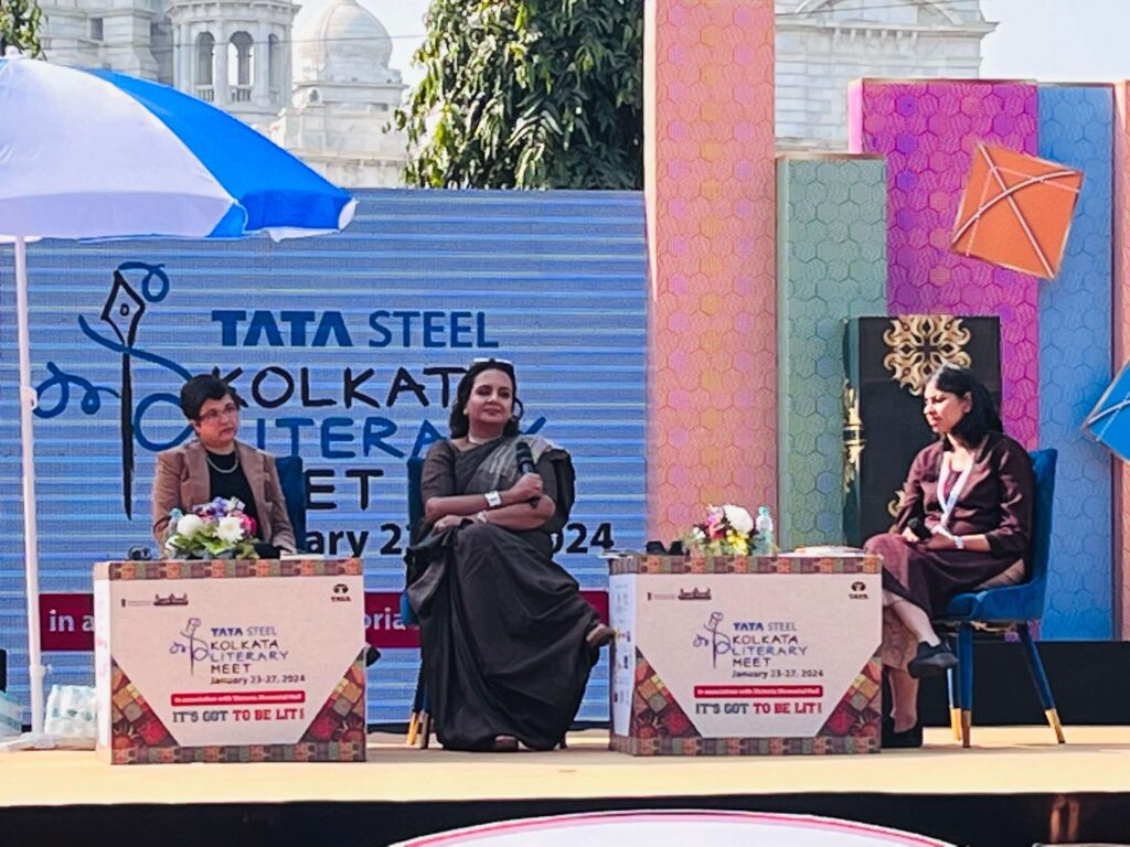 SOMA BOSE AT KOLKATA LITERARY MEET