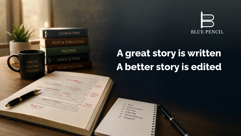 Professional book editing helps writers improve plot, characters, pacing, and storytelling.